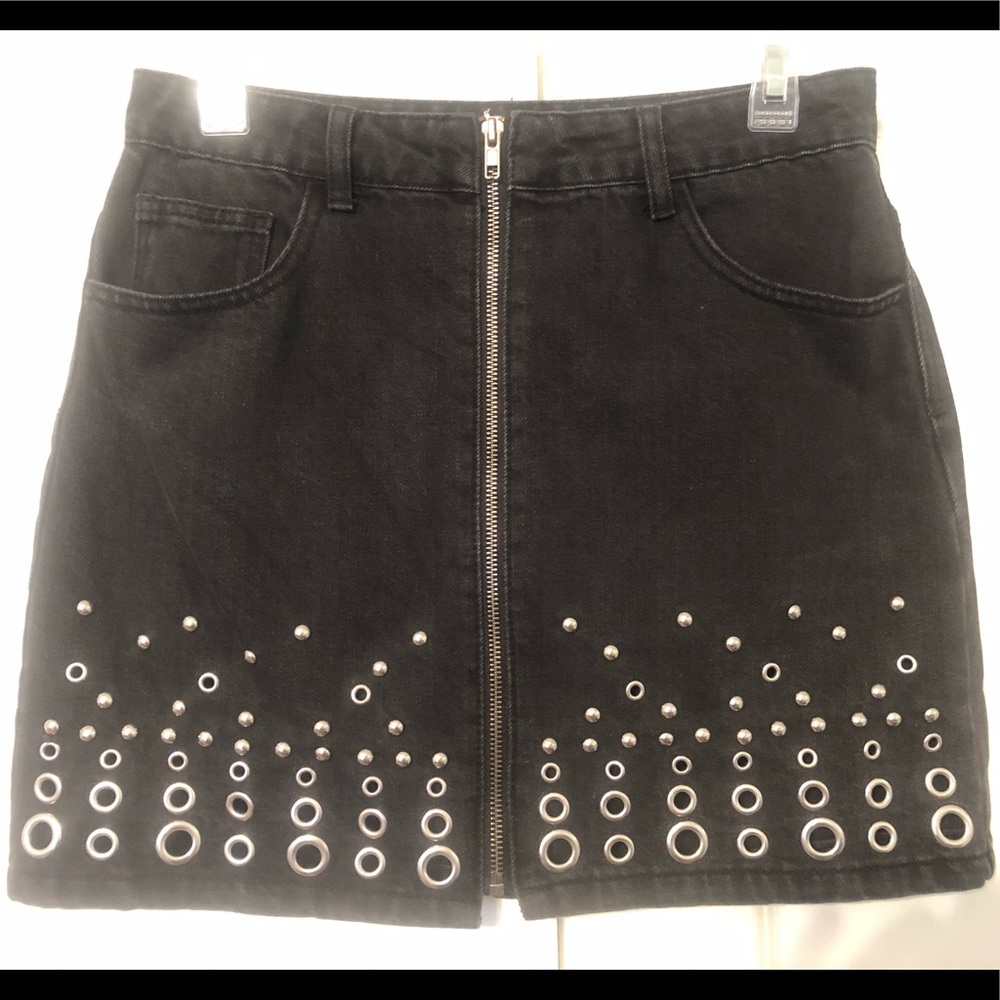 Forever 21 jean mini skirt